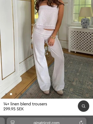 Intressekoll linnebyxor  - Kan tänka mig sälja då de var för lite för små för mig🤍