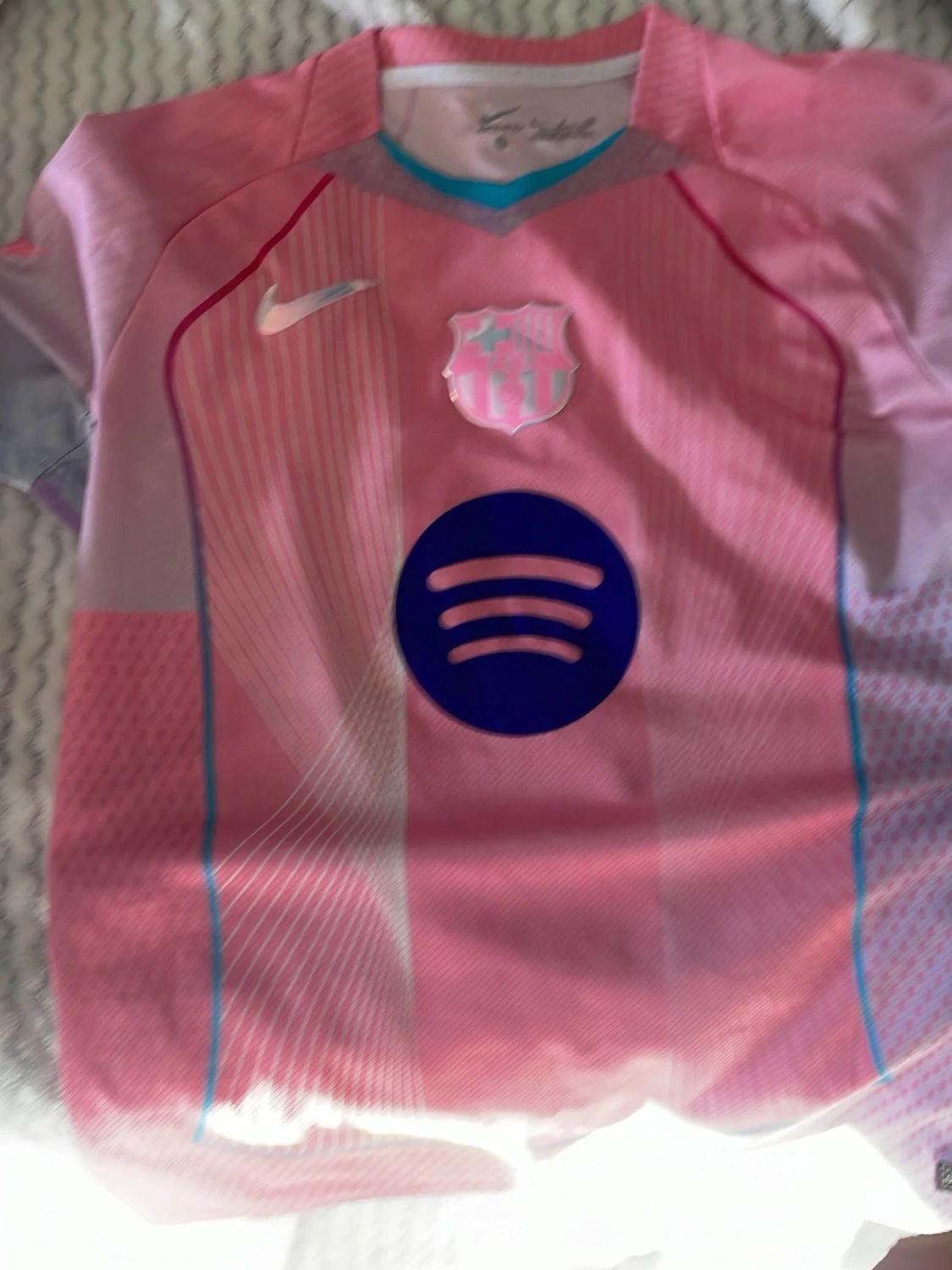 Rosa FC Barcelona matchtröja Nike - 3