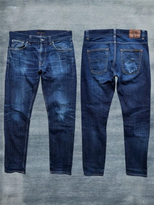 *SELVAGE* NUDIE LEAN DEAN - Ett par sjukt trevliga nudie jeans gjorda i selvedge av högsta kvalitet! Modellen kallas ”Lean Dean” och sitter slim. Storlek 33/32, hör av dig vid frågor!