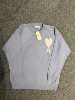 Ami Paris baby blue sweater - Size M, true to size. Very comfortable and fits nicely