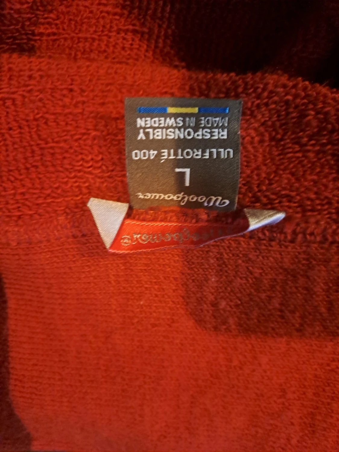 Woolpower stickad ziptröja med hög krage - 5