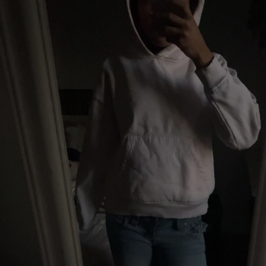 Ljusrosa hoodie från 157 - 1
