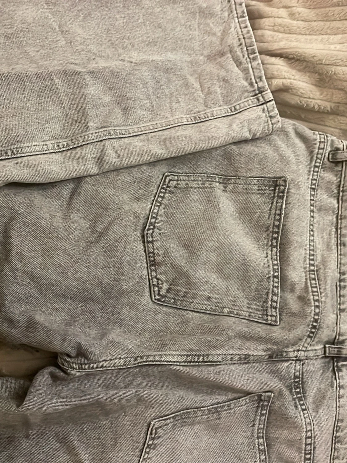 Gråa raka jeans  - 3