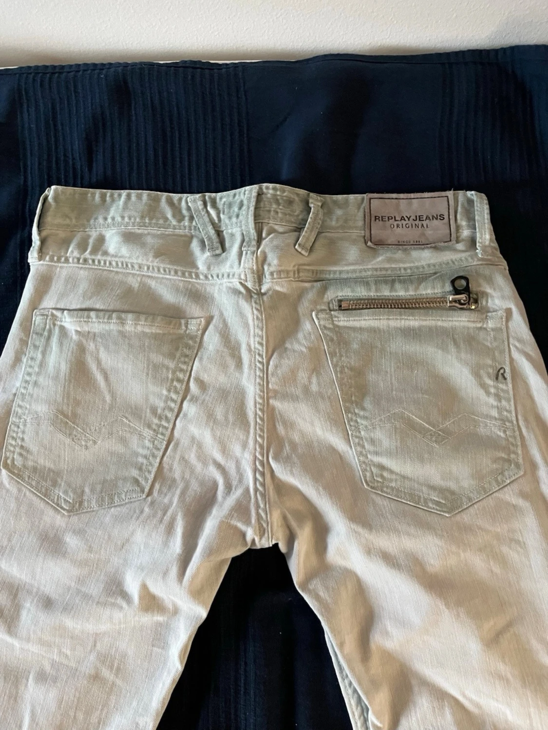 Ljusblåa jeans från replay  - 2