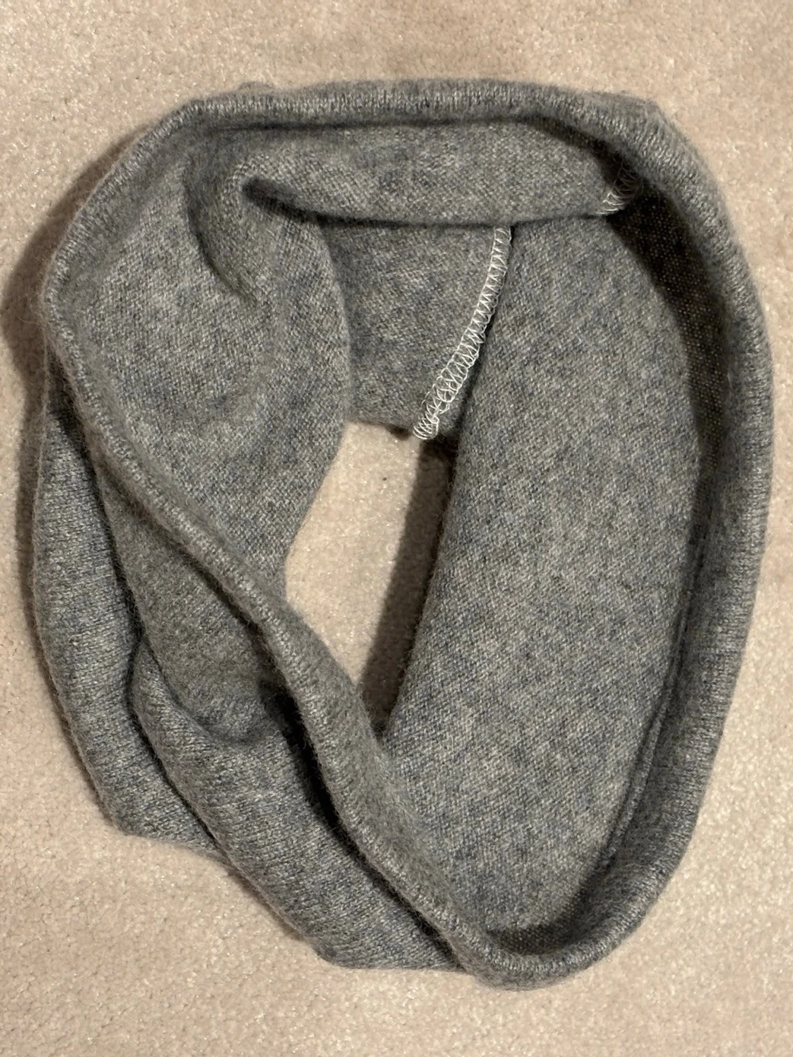 Grå kashmir buff - 1