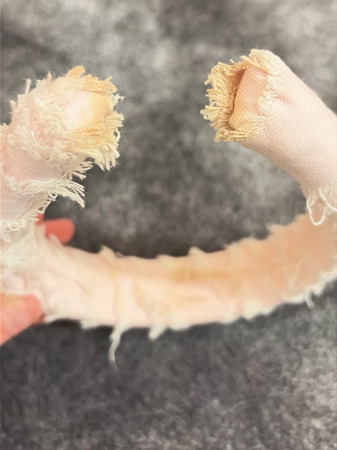 Ljusrosa diadem med fransar - 2