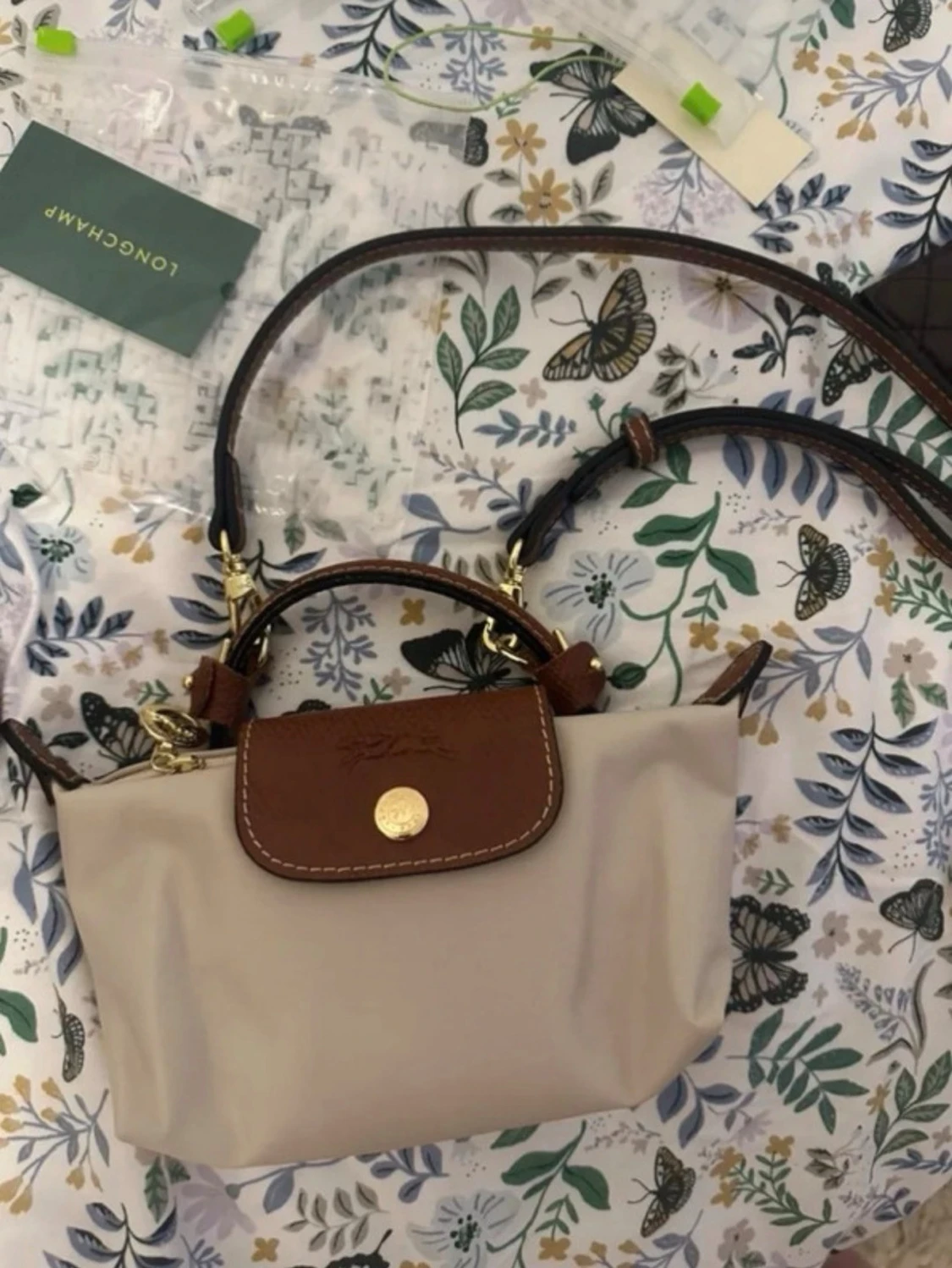 Beige handväska från Longchamp - 1