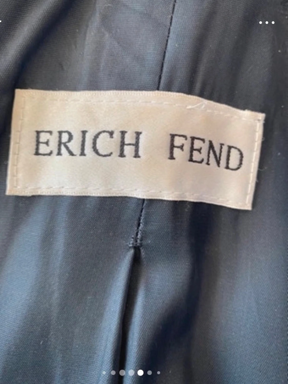 Erich Fend kornblå kappa - 4