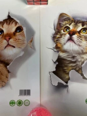 2st Katt klistermärken / Vägg Klistermärken  - Helt ny mått 30* 20 cm/ st 