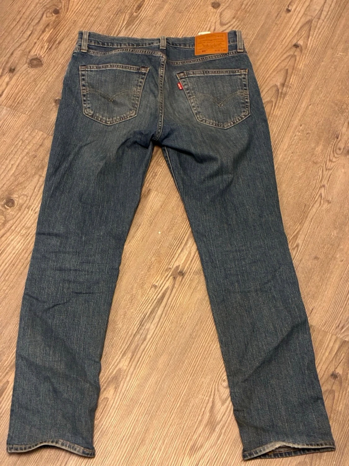 Blå raka jeans från Levi's 511 - 2