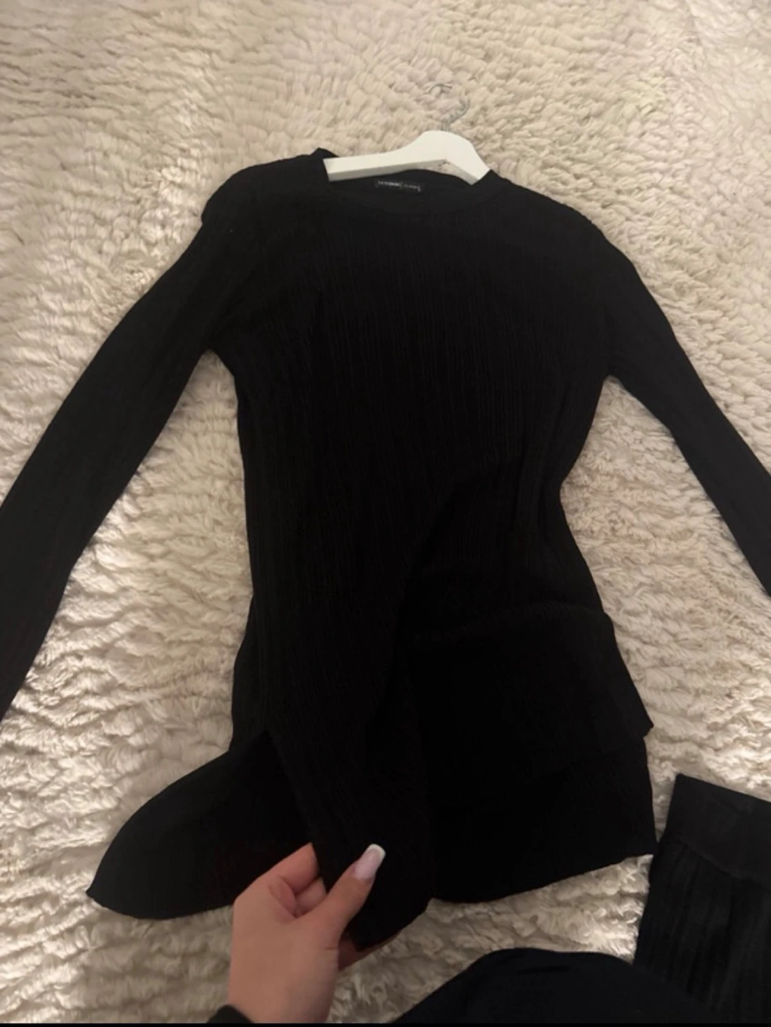 Svart ribbat set från LC Wakiki - 2