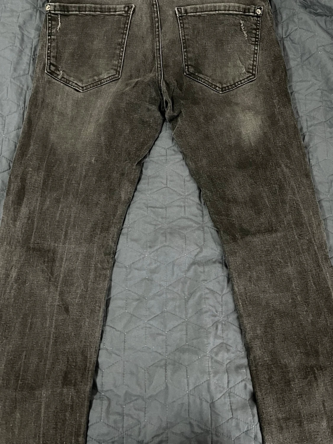 Svarta dsquared jeans med slitningar - 1