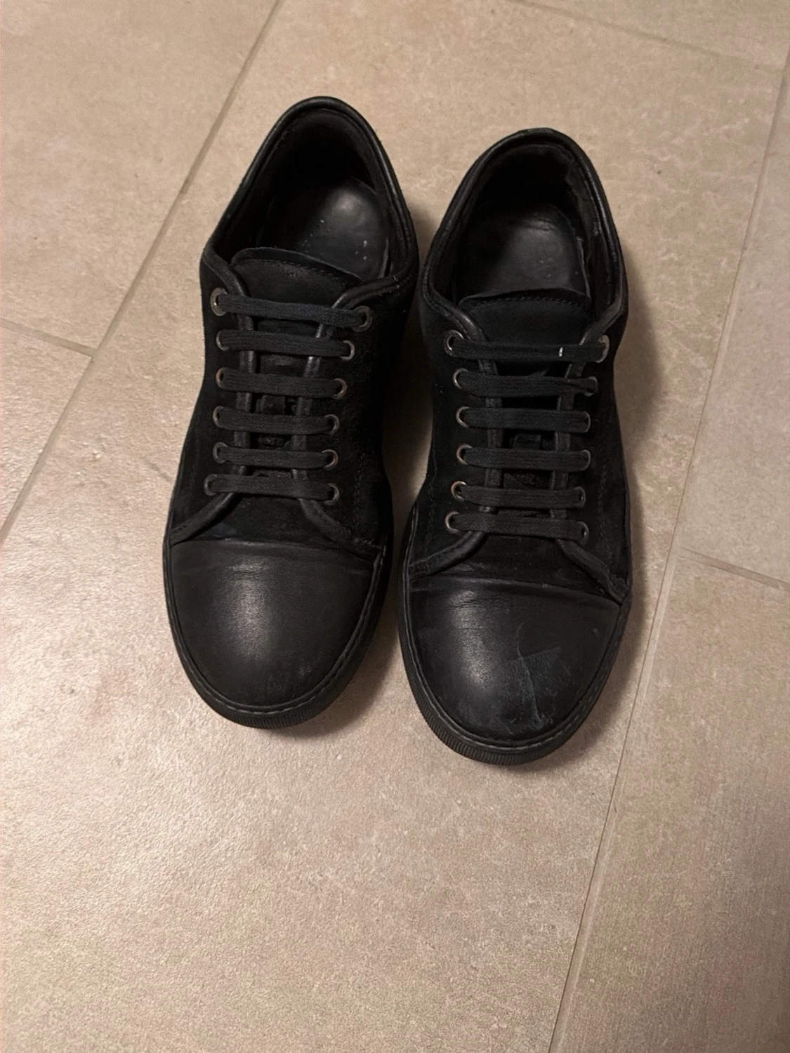 Svarta Lanvin sneakers  - 1