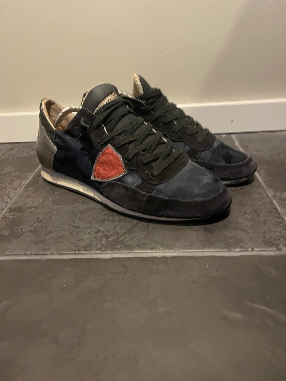 Philippe Model svarta sneakers