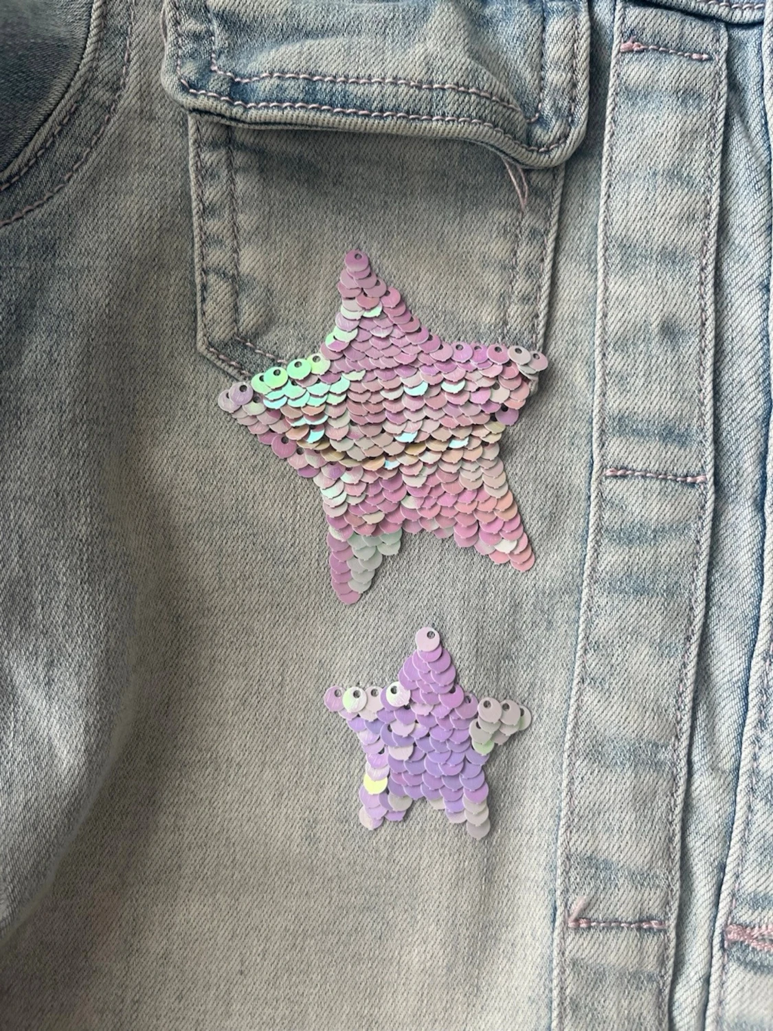 Ljusblå jeansjacka från Desigual - 2