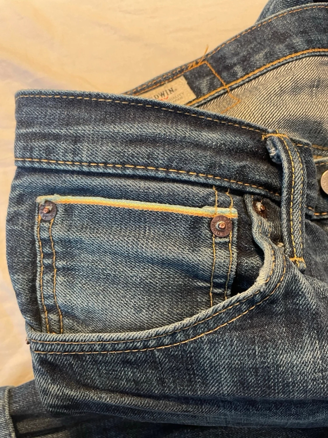 Edwin selvage jeans - 5