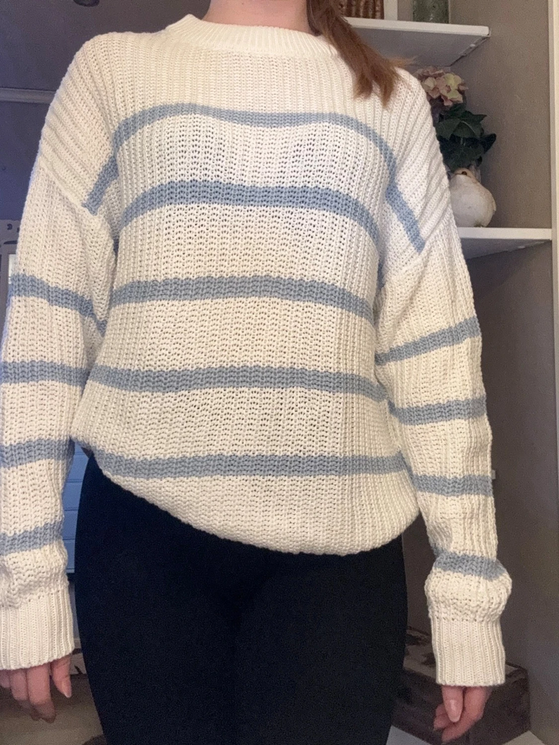 Randig stickad tröja från lager 157 - 2