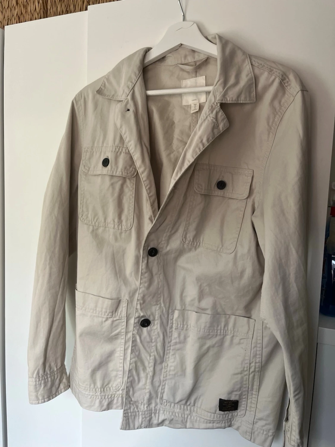 Beige overshirt från H&M