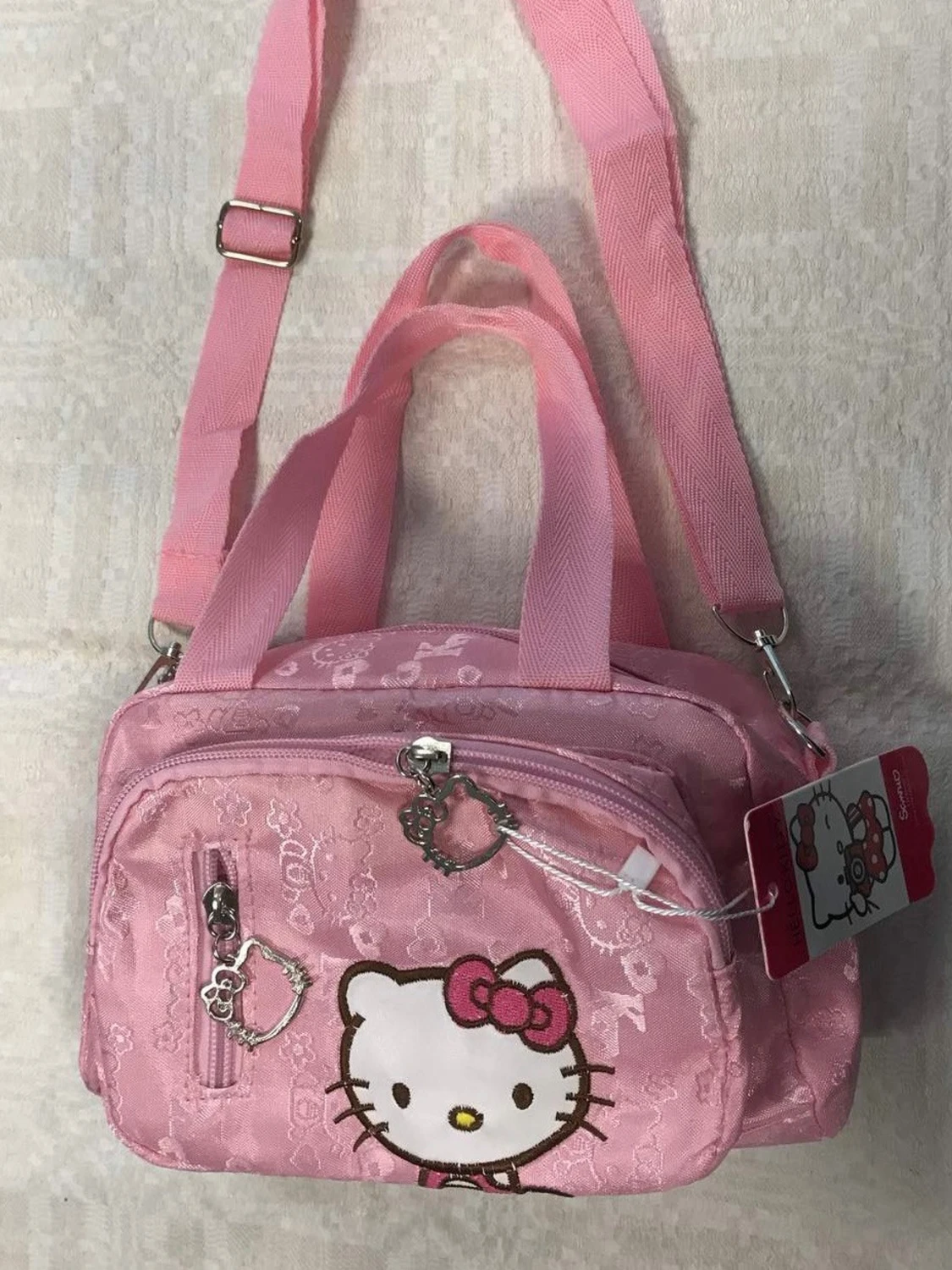Hello Kitty rosa Axelväska / handväska