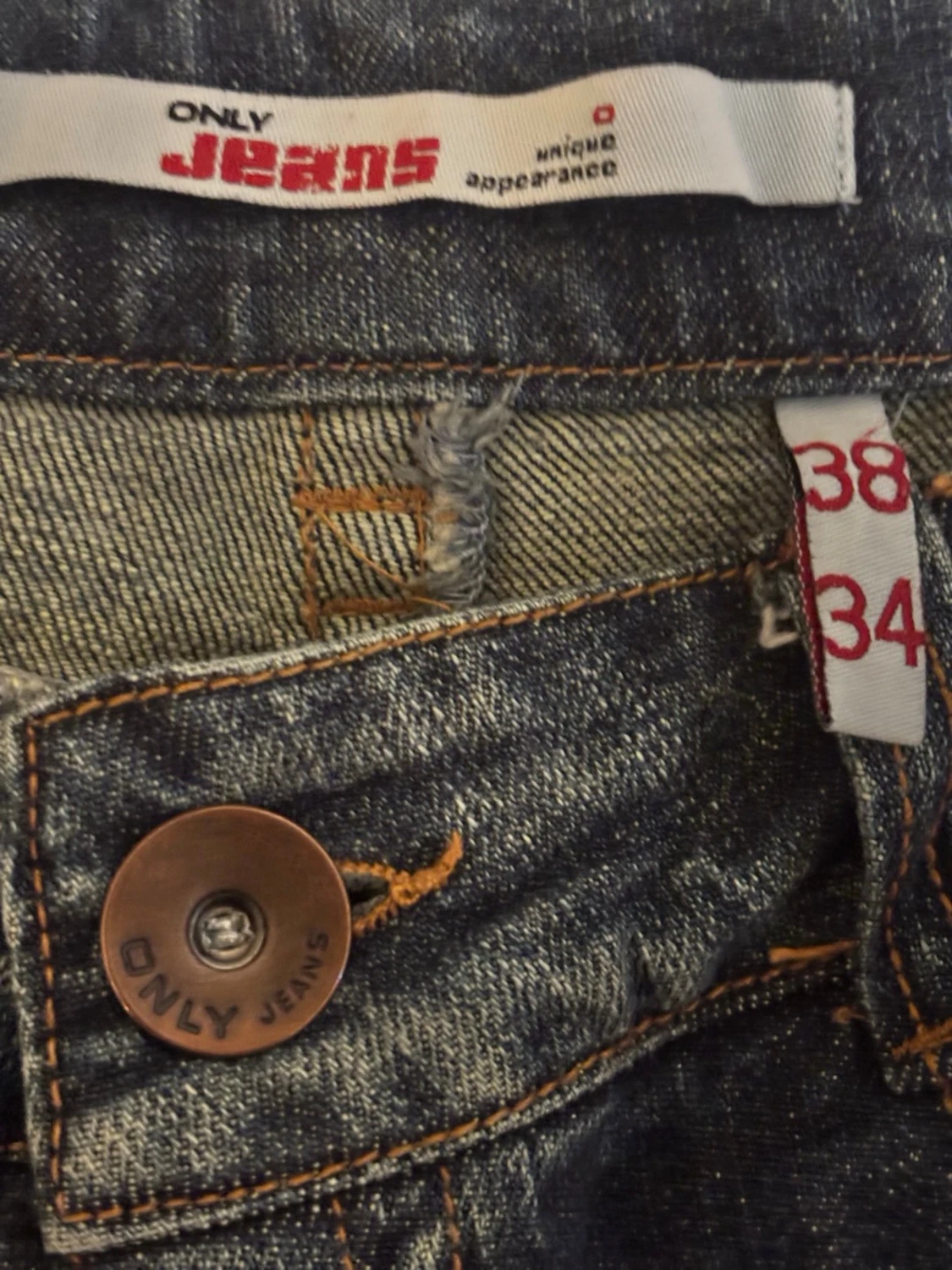 Blå bootcut jeans från ONLY - 2