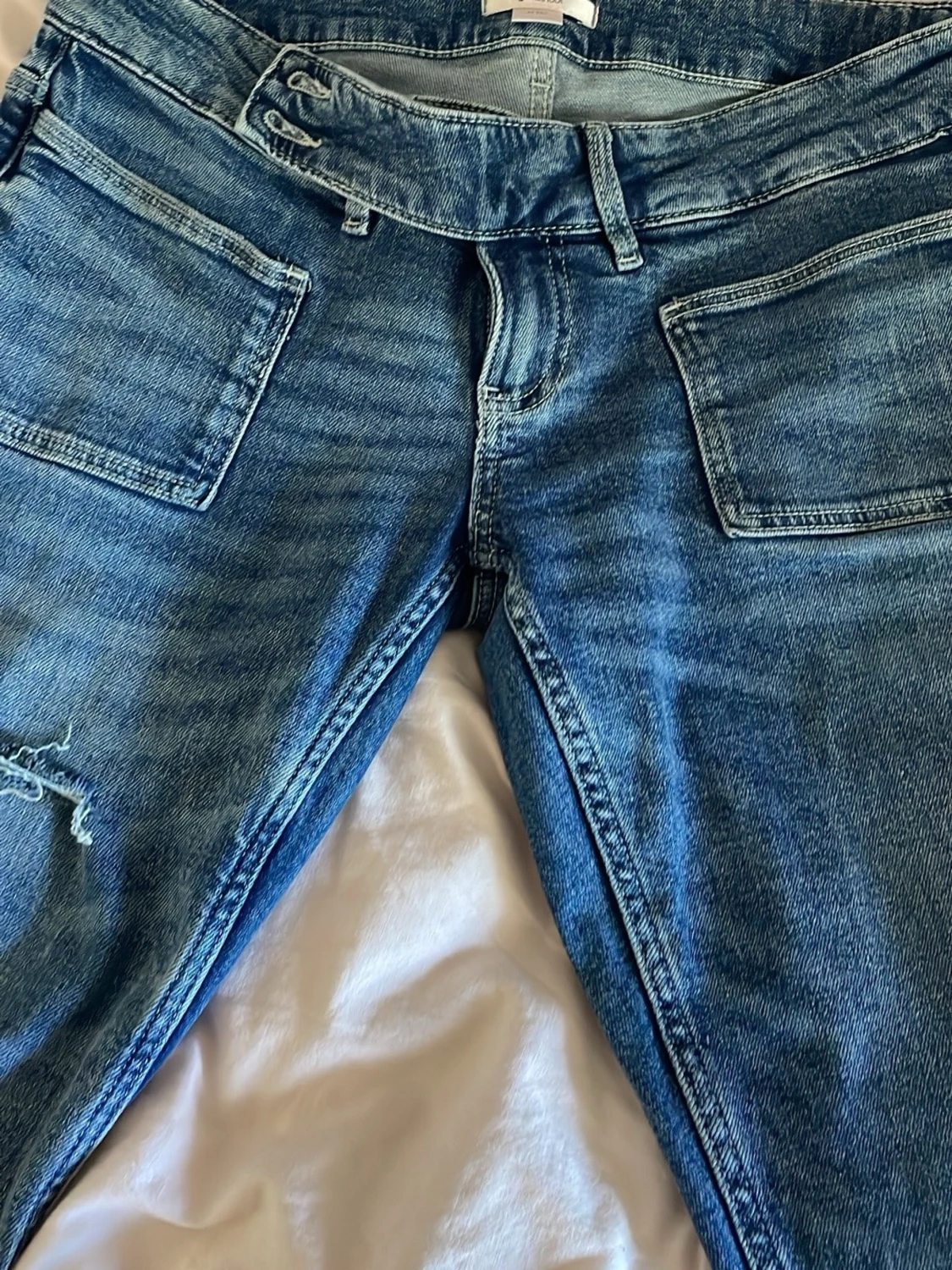 Lågmidjade jeans - 1