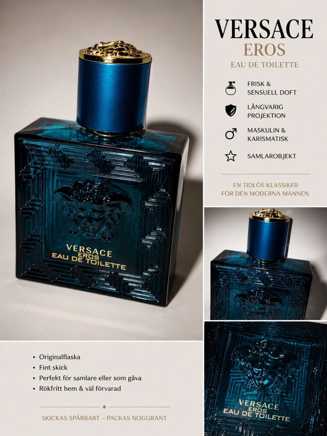 Versace Eros Eau de Toilette 50ML
