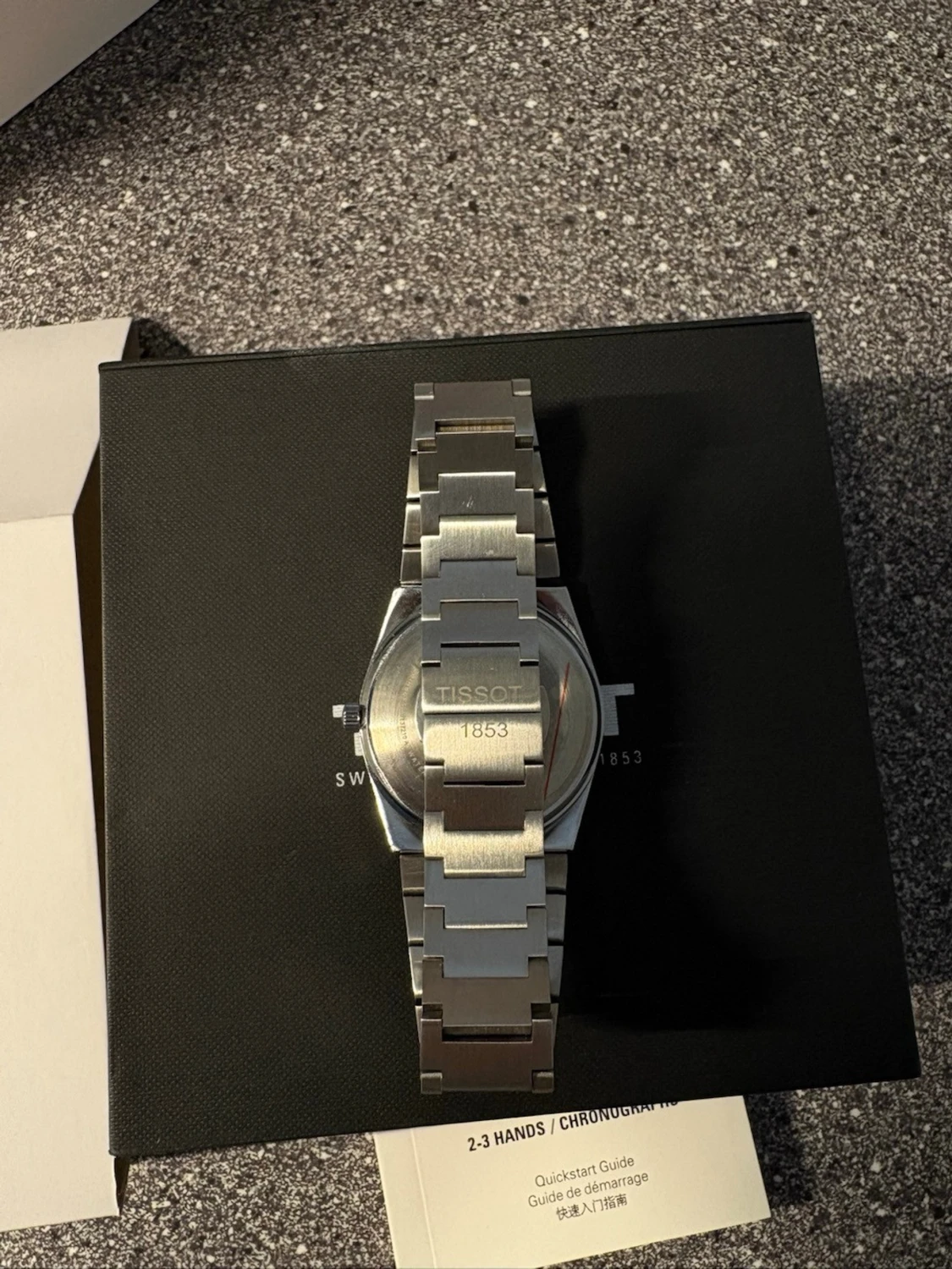 Tissot klocka med blå urtavla - 2