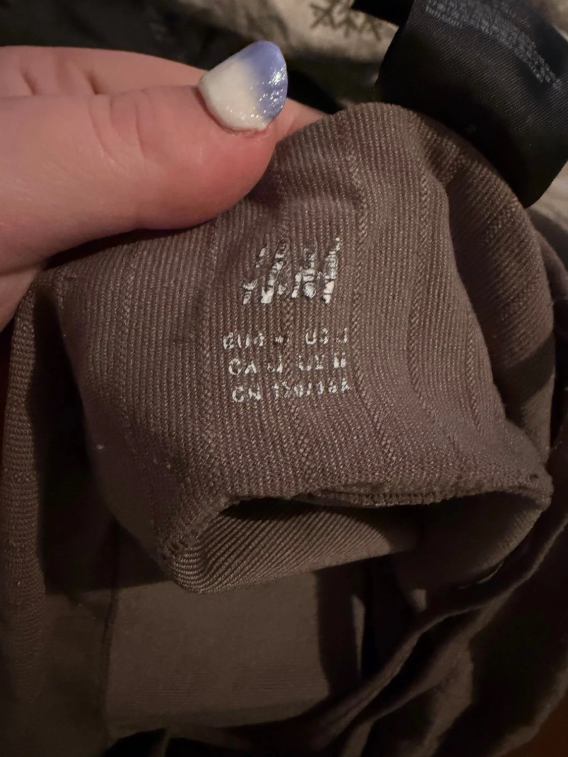 Brun ribbad croppad linnetopp - 4