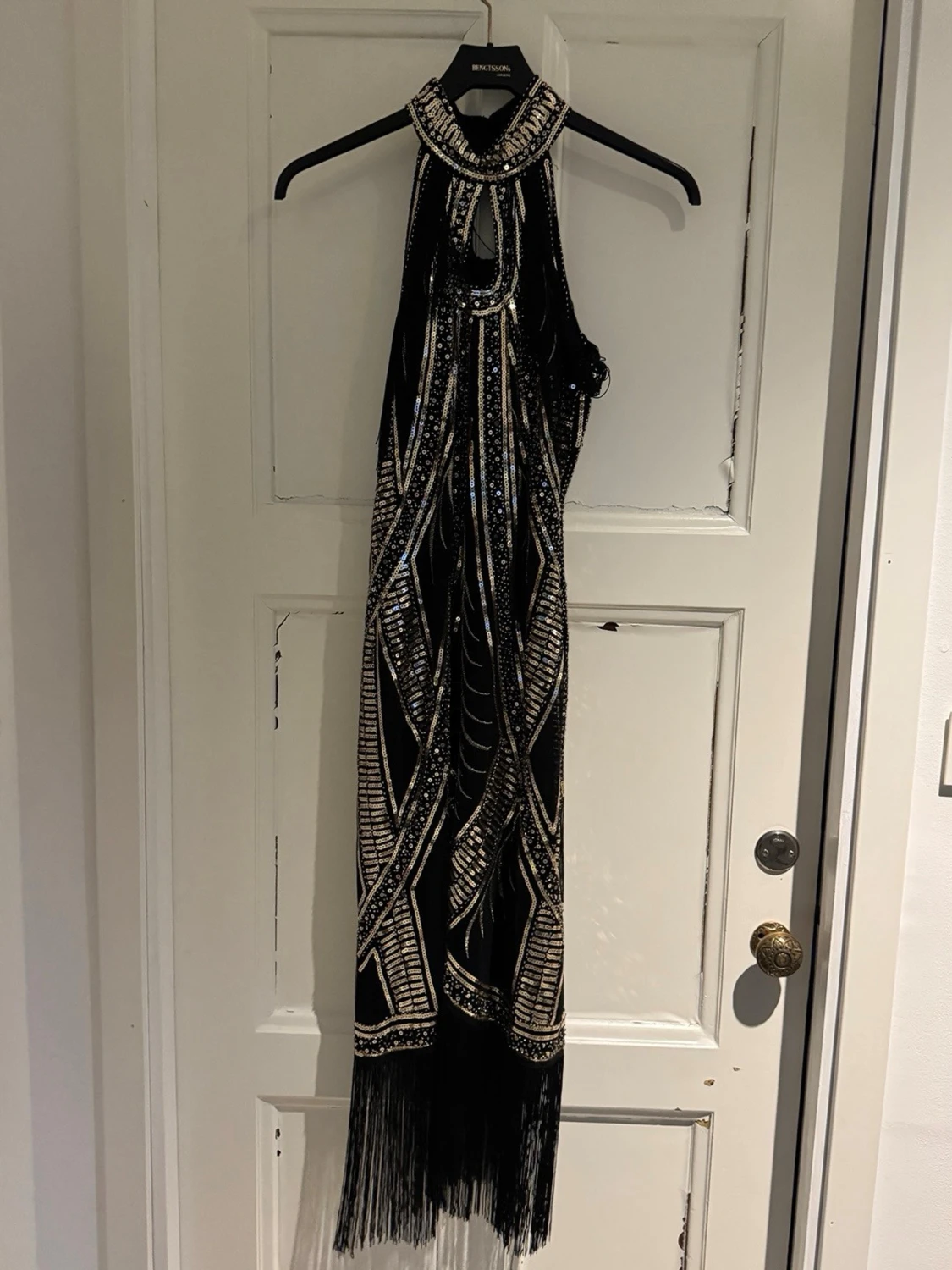 Svart Gatsby-klänning - 2