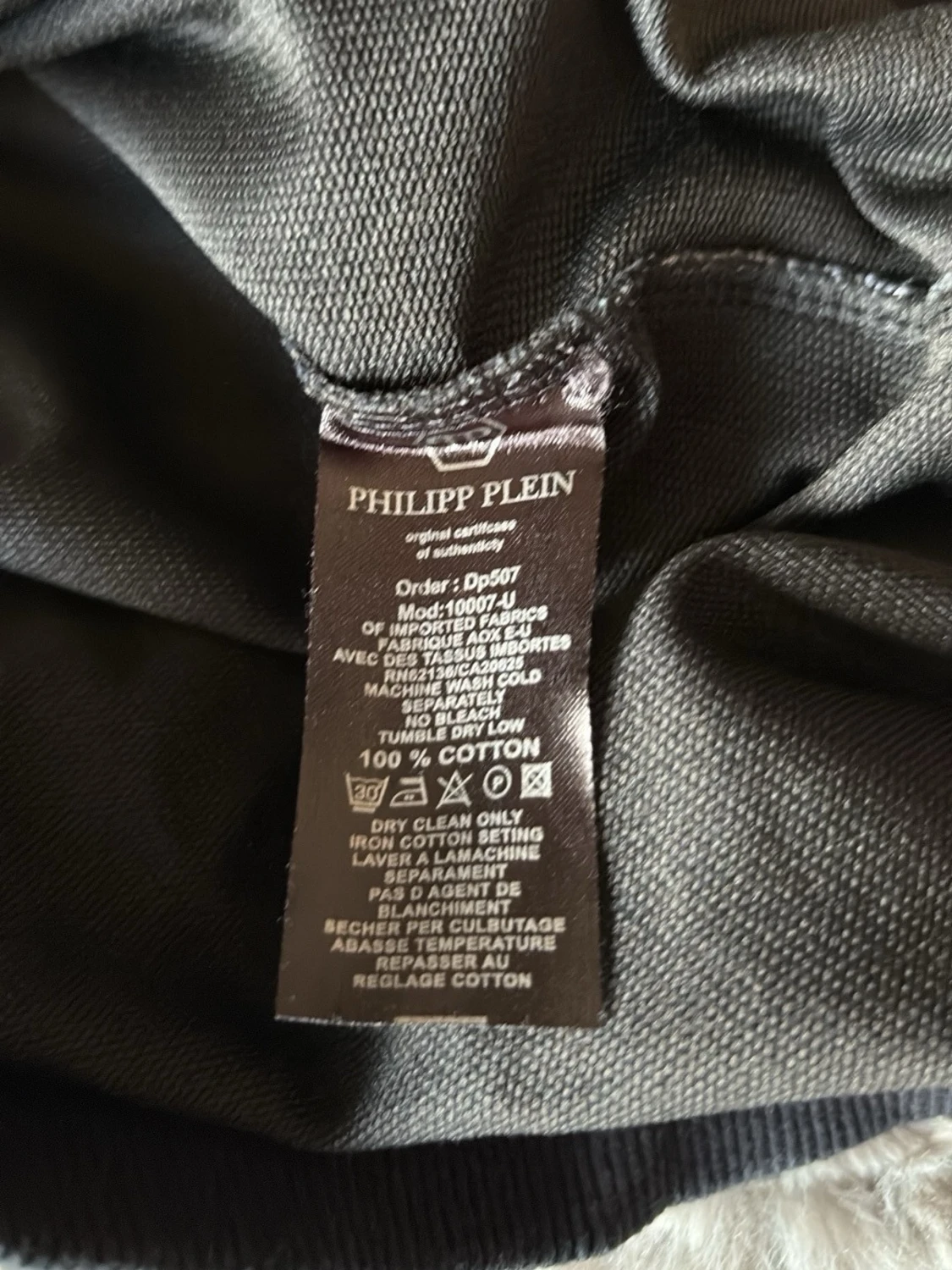 Svart sweatshirt från Philipp Plein - 5