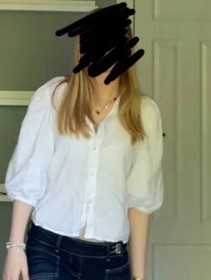 Linne blus  - Jätte skön linne blus från hm i storlek xs!!