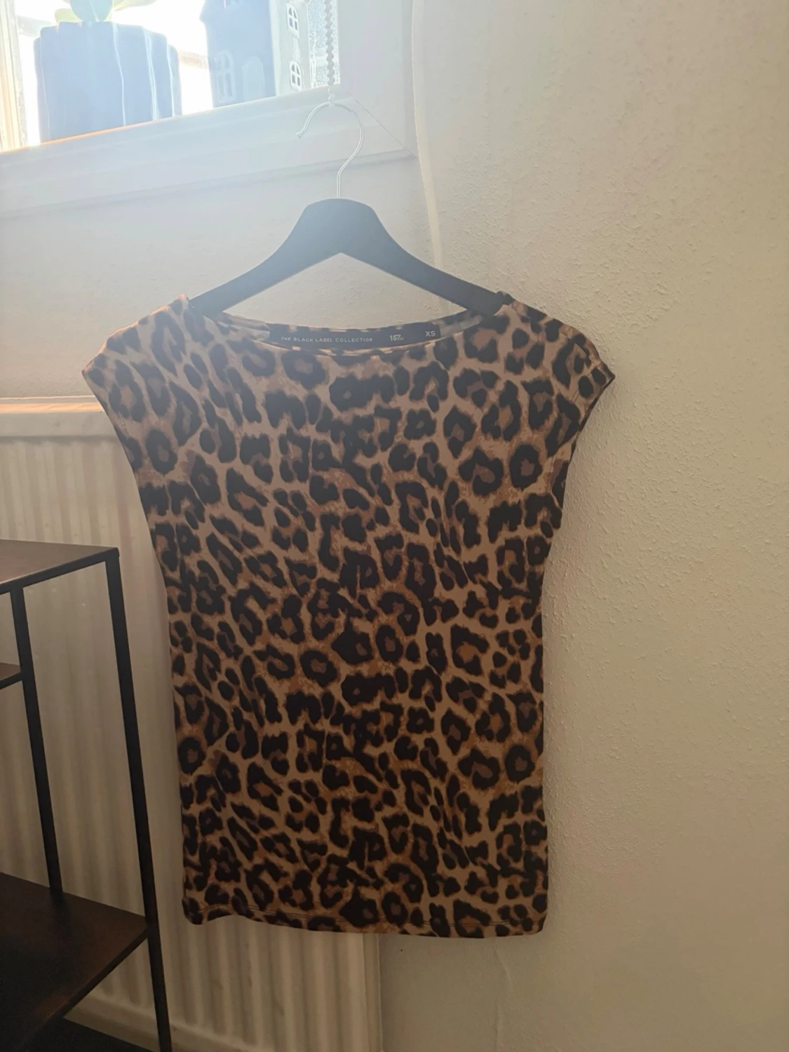 Leopardmönstrad topp