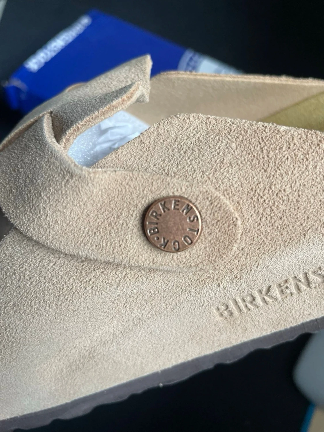 Mus color Birkenstock Boston tofflor mocka - 2