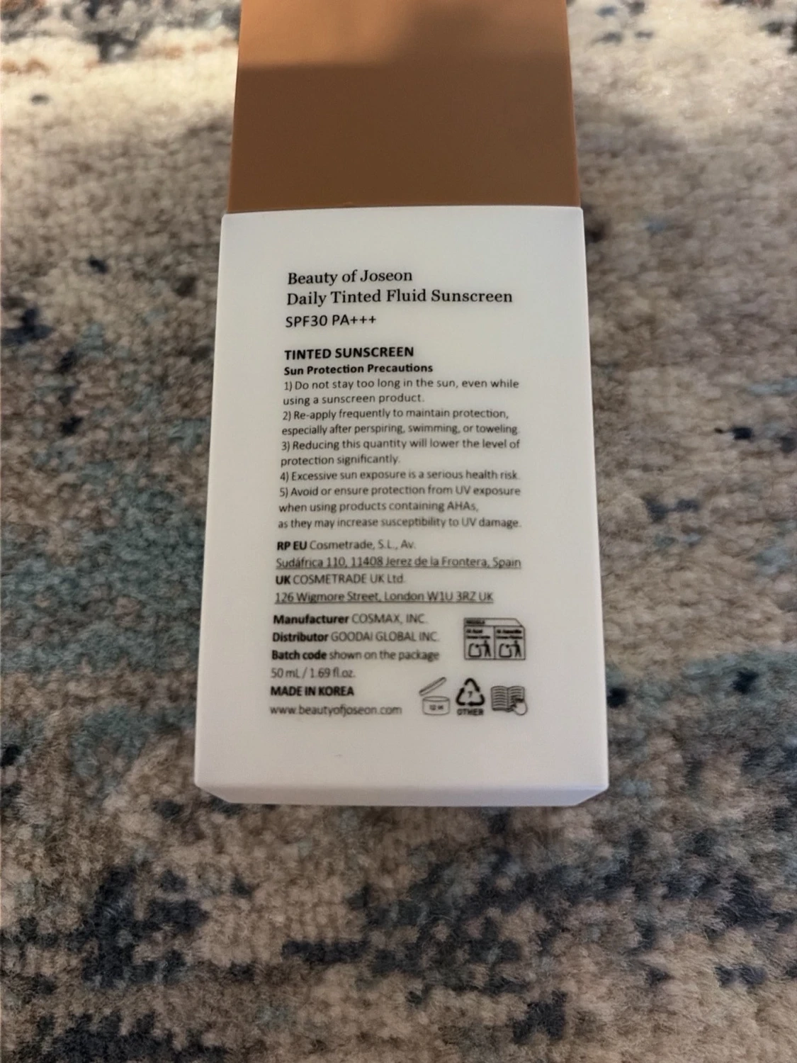 Daily Tinted Fluid Sunscreen SPF30 - 1