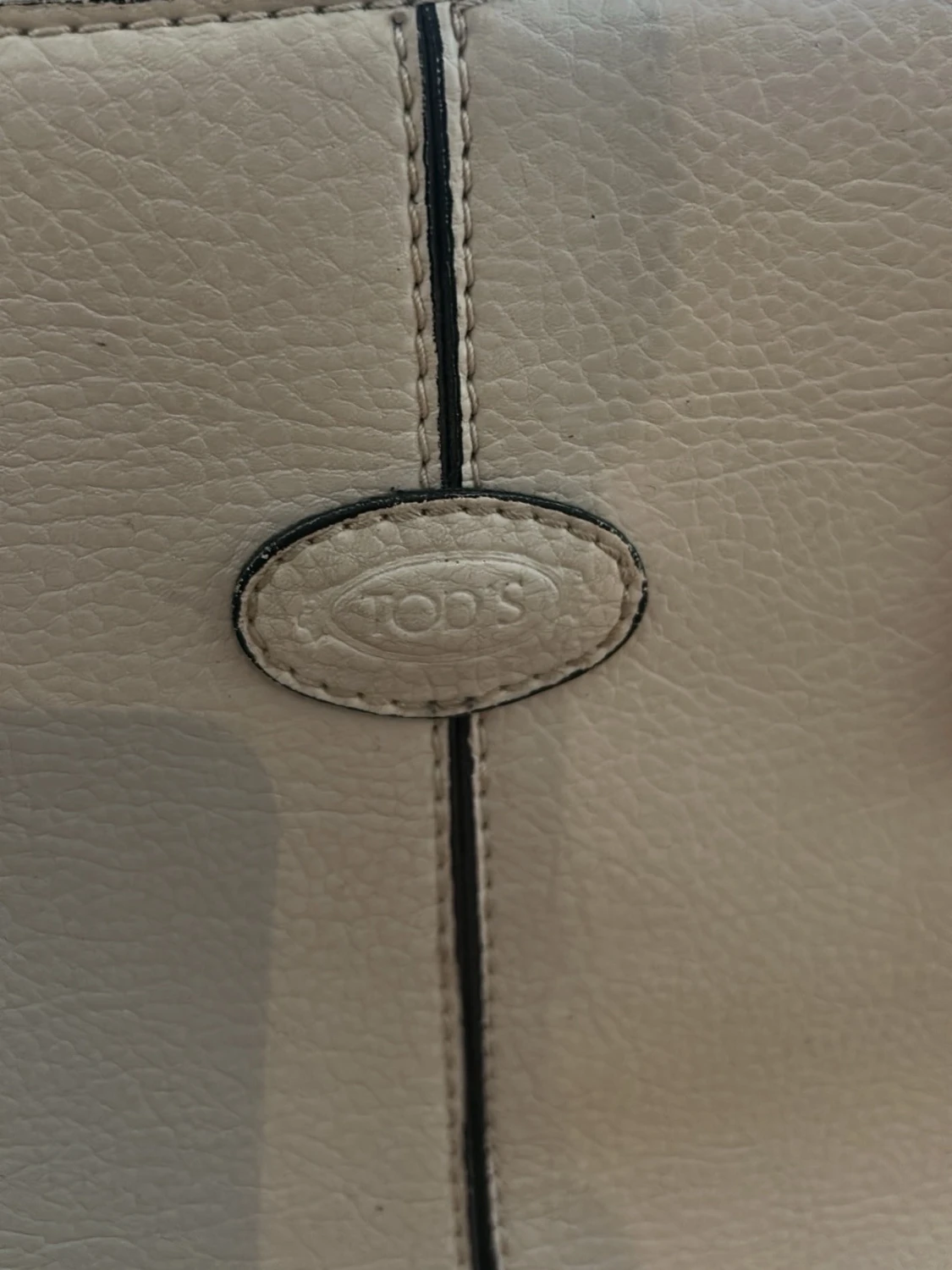 Beige handväska  - 1