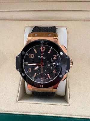 Big Bang! - Big Bang Limited Edition Rosé Ceramic med rubberband! Automatiskt urverk! 48h power reserve!