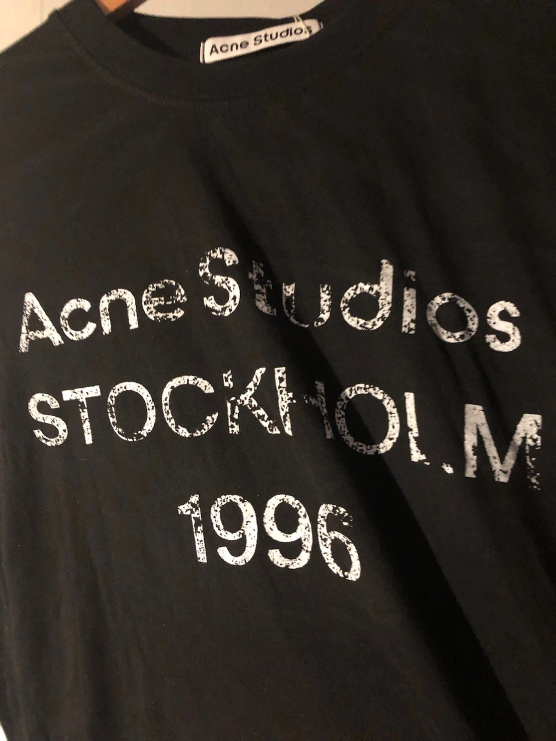 Svart långärmad topp Acne Studios - 1