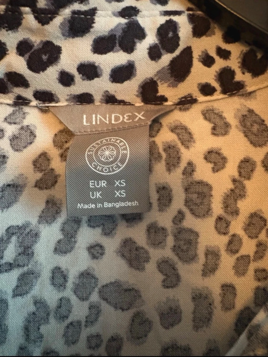 Leopardmönstrad klänning - 2