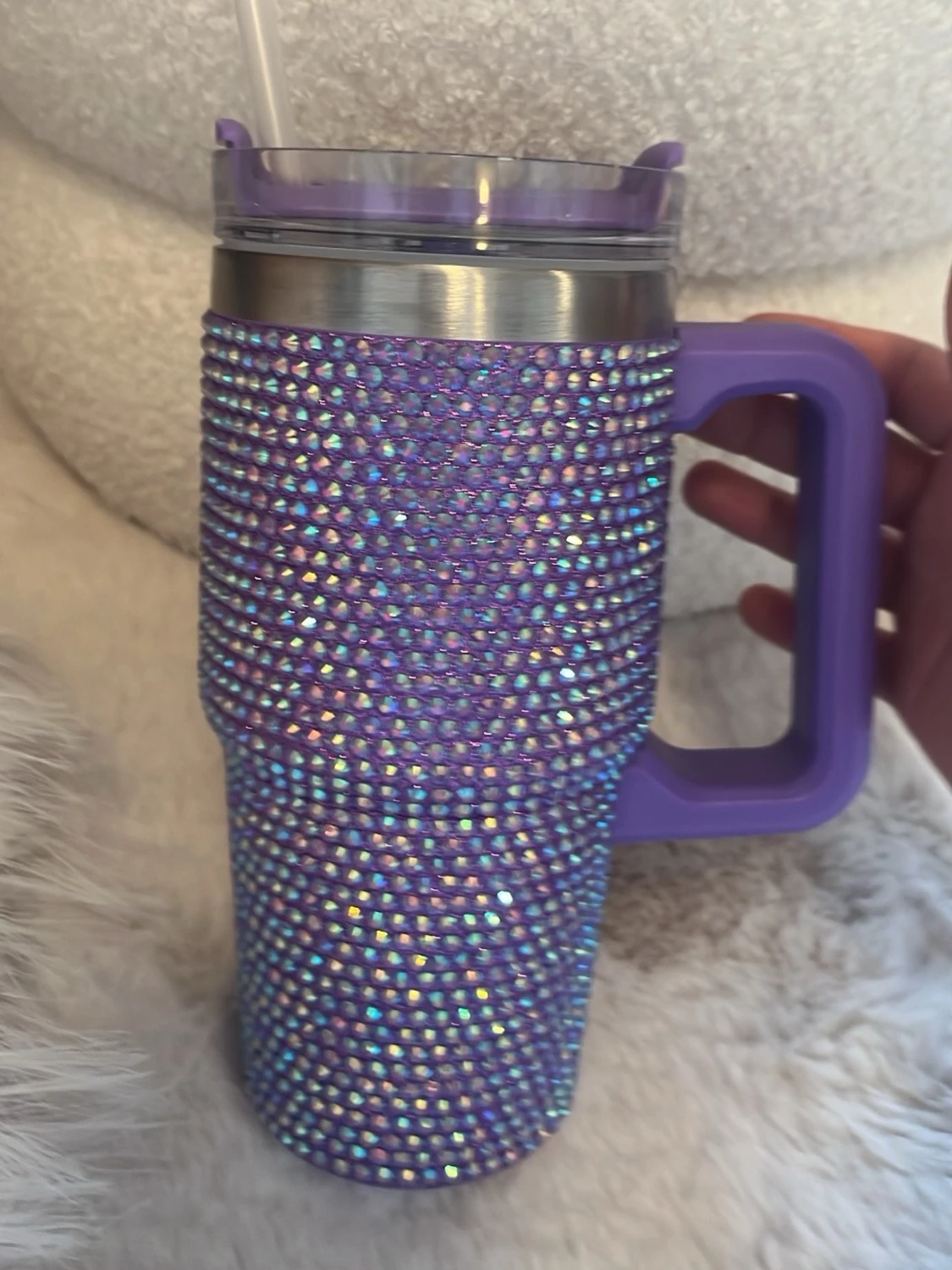 Glitter vattenflaska ✨