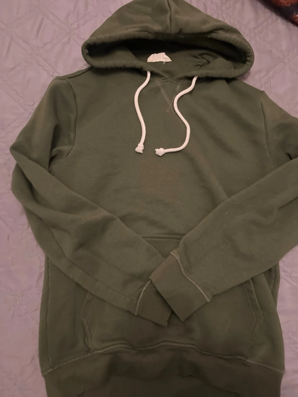 Pier one hoodie med vit dragsko