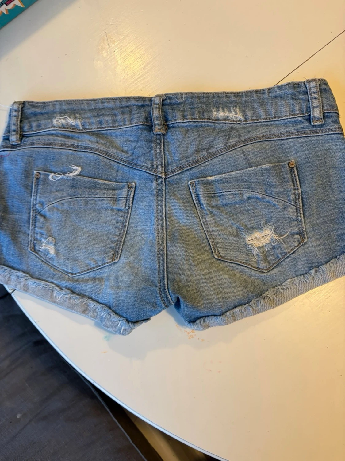 Lågmidjade jeansshorts från Tally Weijl - 1