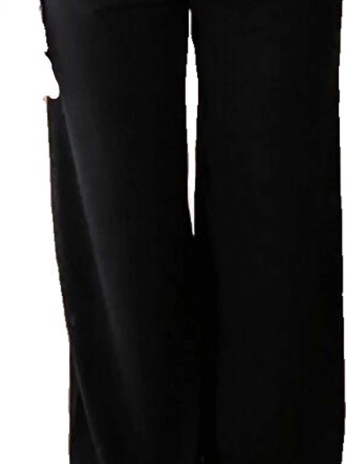 Lowwaist foldover mjukisbyxor  - 1