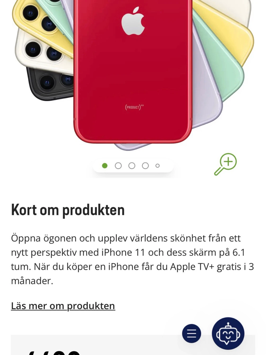 Grön iPhone 11 med dubbla kameror - 3