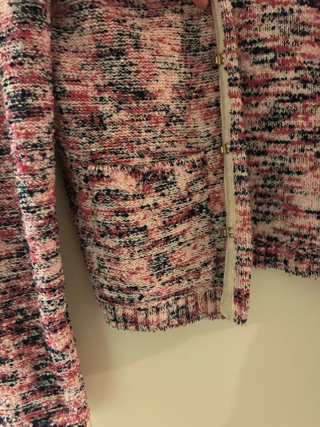 Flerfärgad stickad kofta från Gina Tricot - 3
