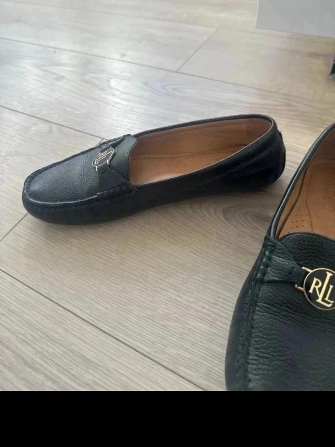 Svarta loafers från Ralph Lauren - 2
