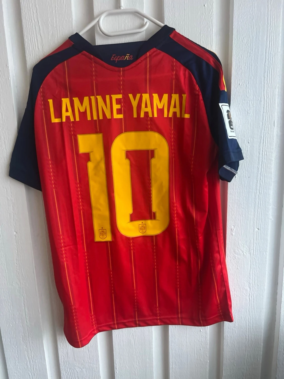 Spaniens landslagströja Lamine Yamal - 1