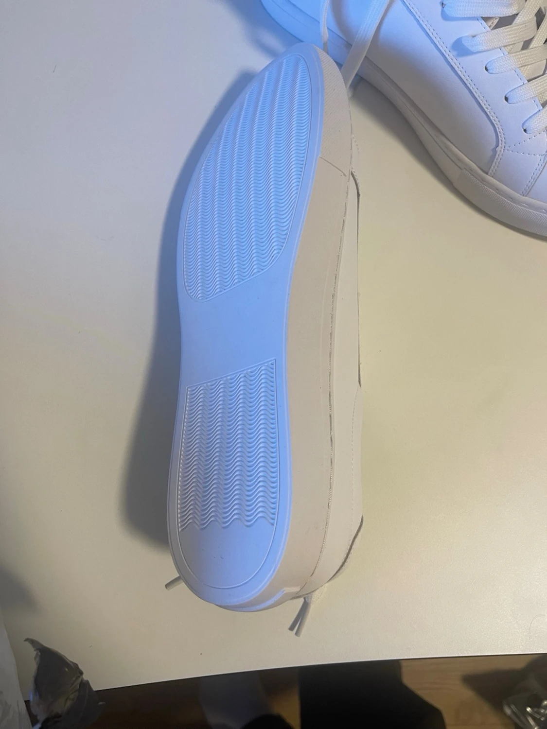 Klassiska vita låga sneakers - 2
