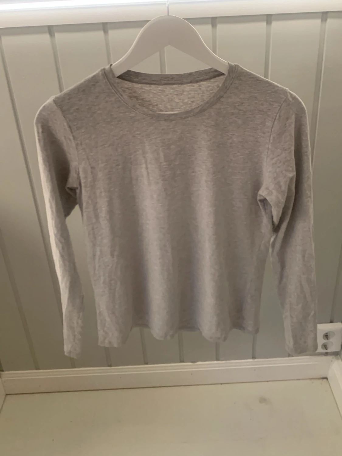 Grå långärmad tröja💕 - 3