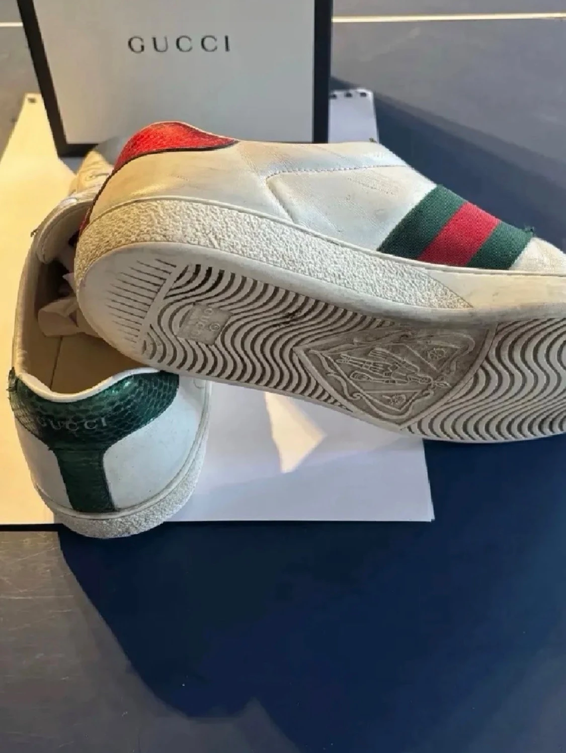Gucci Ace sneakers med orm  - 2
