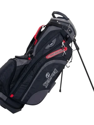 Spalding golf bag  - Hej säljer nu denna splading golf bag enbart använd några gånger. Spalding standbag med 6-delad topp och 6 fickor varav en vattentät värdeficka. Nypris 1299:-kr 